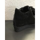 Basket montante en cuir nubuck noir talon compensé    de TIP TAP DLSPORT 4531