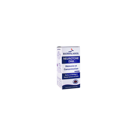 NEUROTONE DHA - 60 capsules - Biothalassol NEUROTONE DHA - 60 capsules - Biothalassol