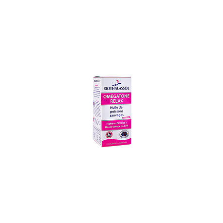 OMEGATONE RELAX - 60 capsules - Biothalassol OMEGATONE RELAX - 60 capsules - Biothalassol
