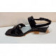 IWOCKS sandale nu pied de JB MARTIN vernis noir