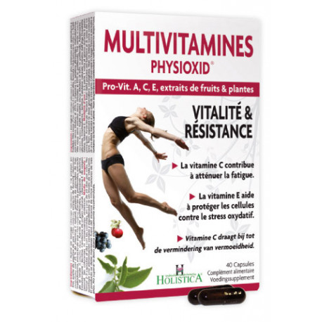 HOLISTICA - Multivitamines Physioxyd - 40 capsules HOLISTICA - Multivitamines Physioxyd - 40 capsules