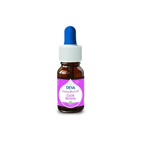 DEVA Composé floral N°17 - Cycle Féminin - gouttes 10 ml