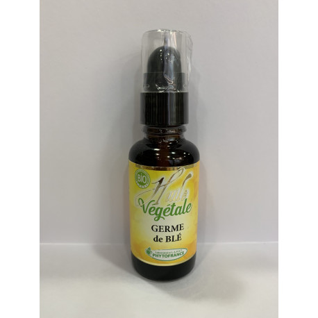 Phytofrance - Huile Végétale de Germe de Blé Bio 30 ml Phytofrance - Huile Végétale de Germe de Blé Bio 30 ml