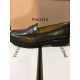 Mocassin de chez  PASCUCCI 5320 en cuir nappa Bordeaux semelle caoutchouc crantée