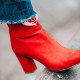 G8 RALIA Boots GUILIA talon 8 cm  rouge (9 couleurs)