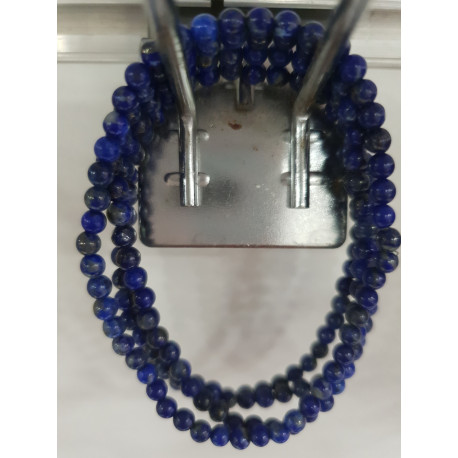 BRACELET LAPIS LAZULI 4 MM