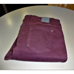 Jeans Gerry-weber Best4me,  aubergine,  coton,  élasthanne