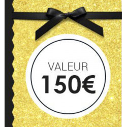 BON CADEAU 150€ - DEVIRIS - Valable 6 mois en boutique