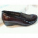 OLIVIA mocassin en cuir vernis bordeaux de MEPHISTO